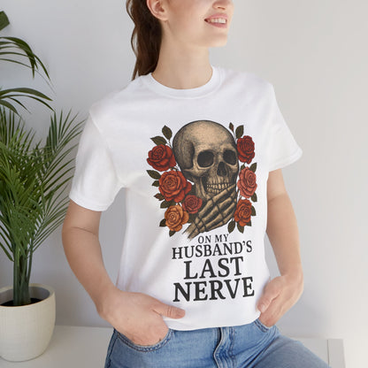 "On My Husband's Last Nerve" Graphic Tee