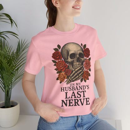 "On My Husband's Last Nerve" Graphic Tee