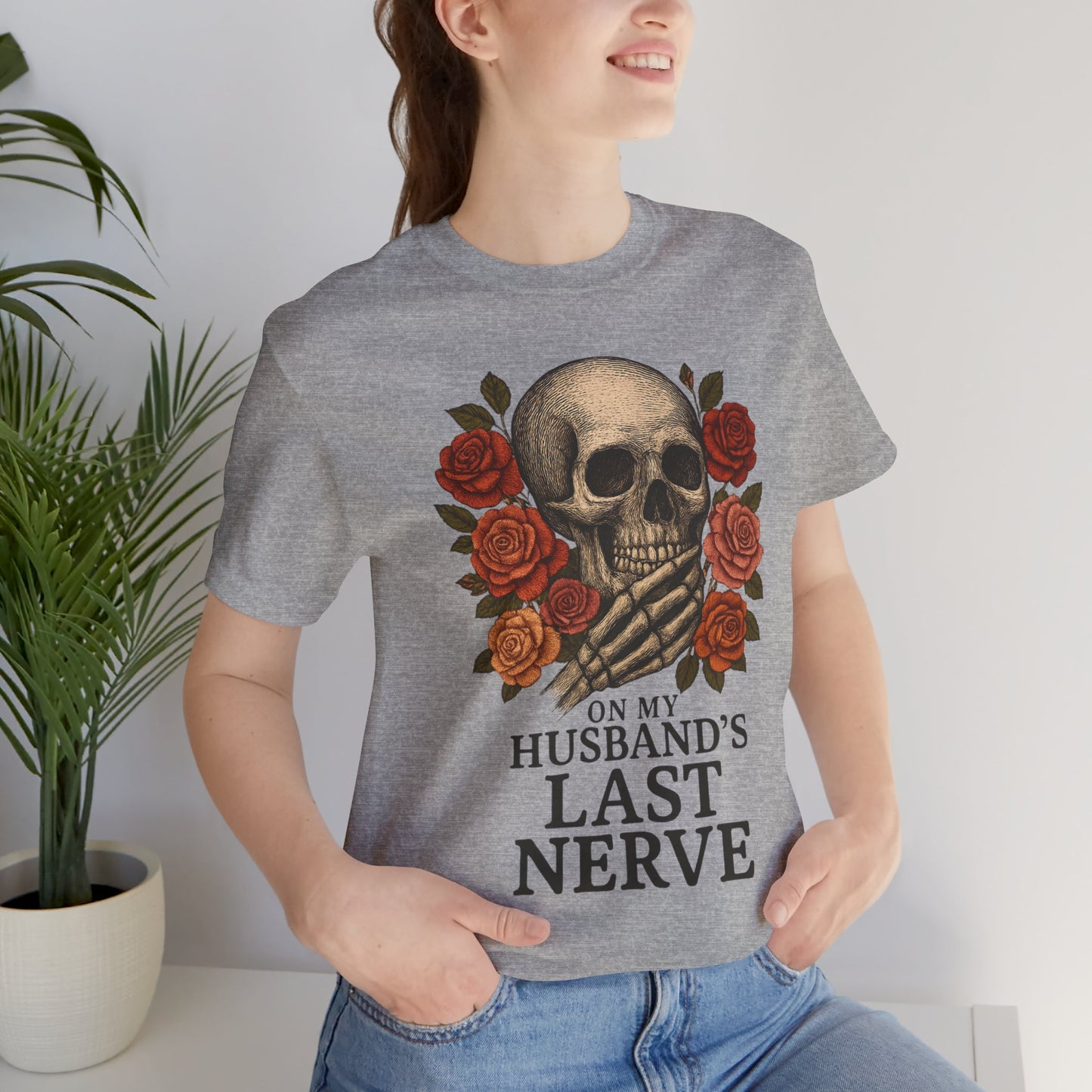 "On My Husband's Last Nerve" Graphic Tee