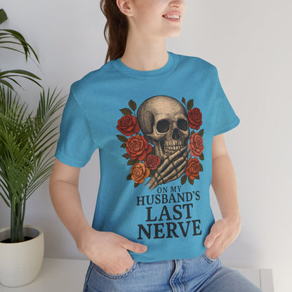 "On My Husband's Last Nerve" Graphic Tee