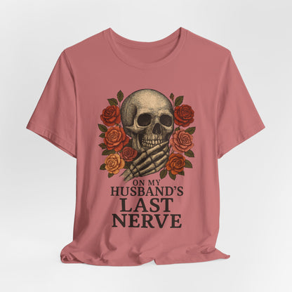 "On My Husband's Last Nerve" Graphic Tee