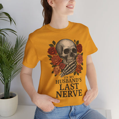 "On My Husband's Last Nerve" Graphic Tee