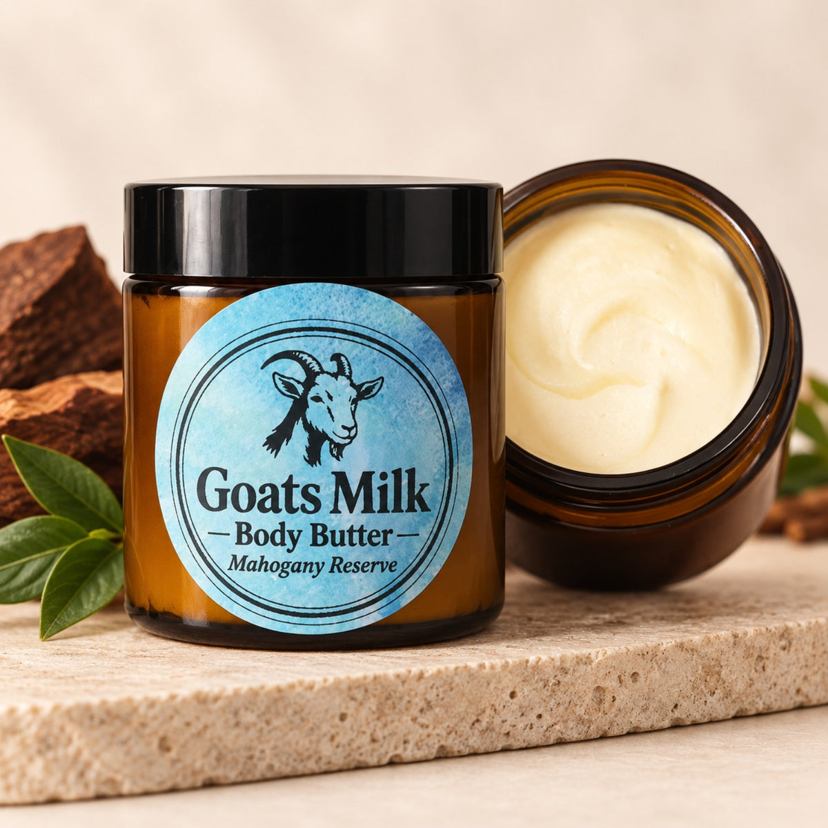 Goat Milk Body Butter - Mahogany Reserve